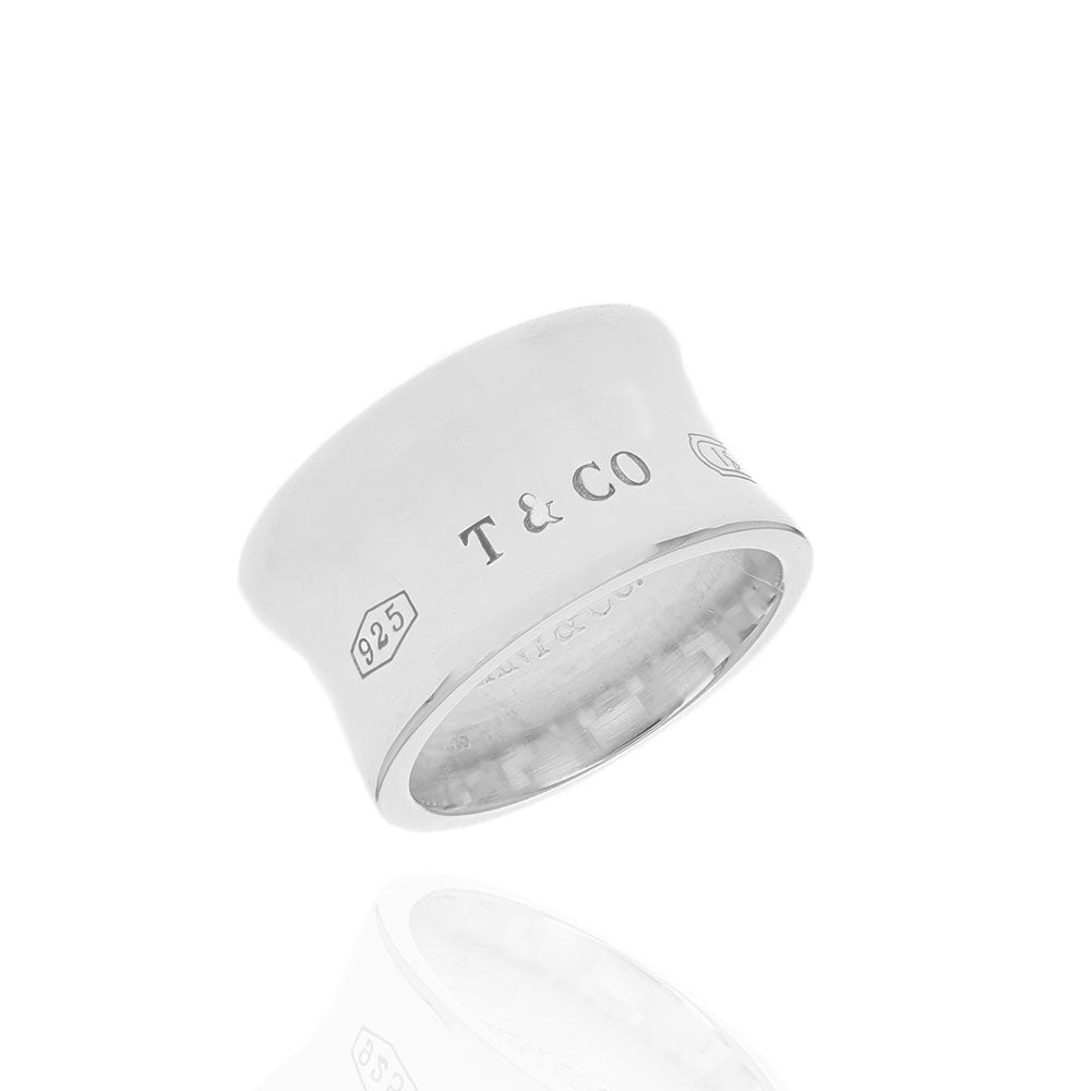 Tiffany & Co 1837 Wide Concave Band in Silver – E.D. Marshall