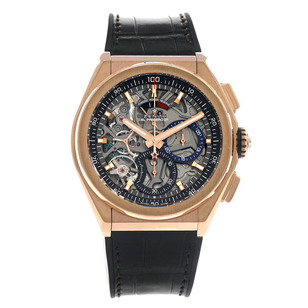 Zenith Defy El Primero 21 Chronograph 44mm Rose Gold 18.9000.9004