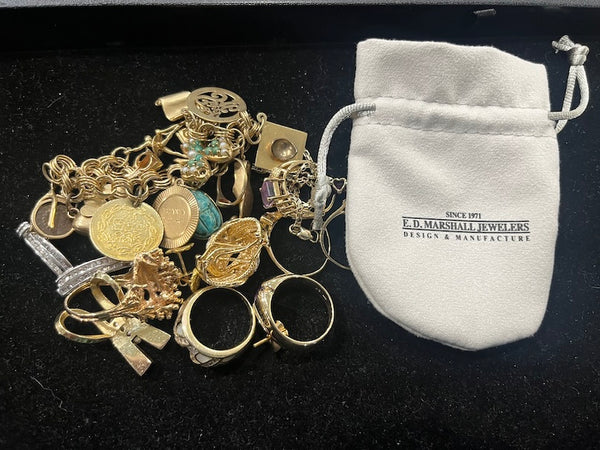 Assorted Scrap Gold Jewelry