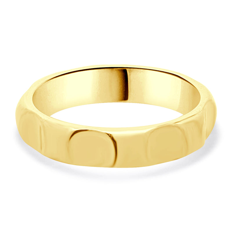 Tiffany Co Paloma Picasso 18 Karat Yellow Gold Groove Ring E D tiffany-co-paloma-picasso-18-karat-yellow-gold-groove-ring-e-d