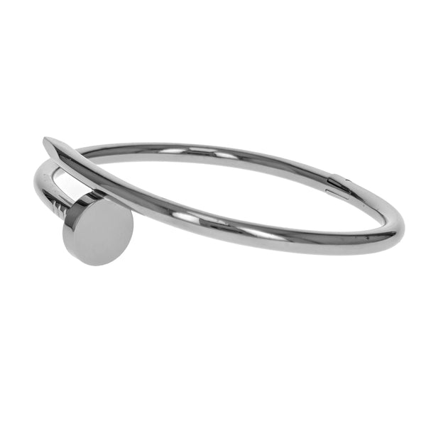Cartier 18K White Gold Juste Un Clou Bracelet