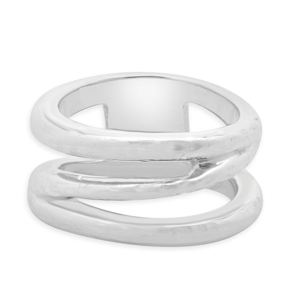 Tiffany & Co. Sterling Silver Zig Zag Ring