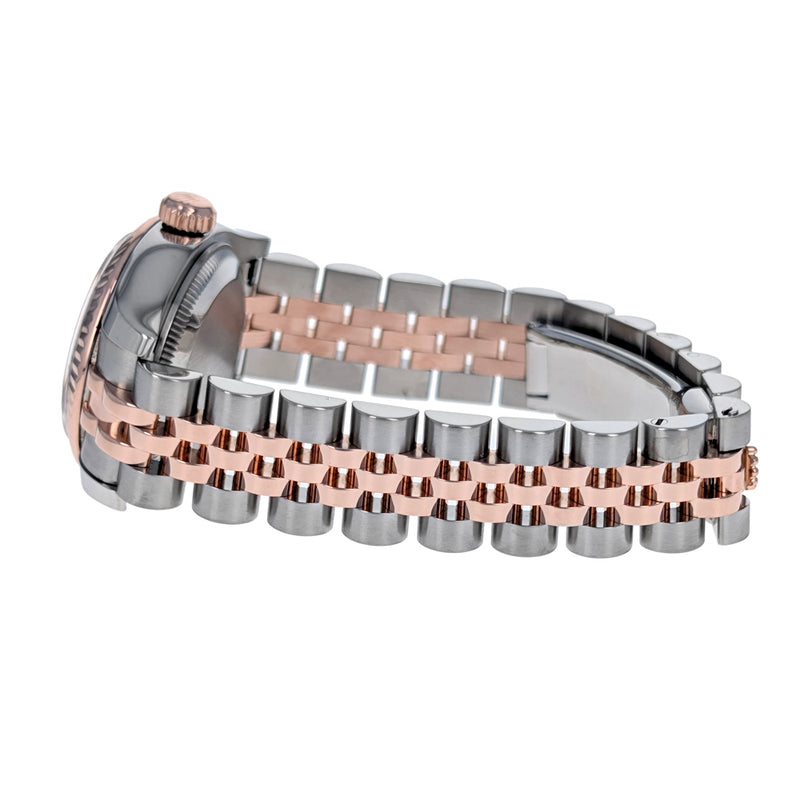 Rolex Lady-Datejust 26mm Stainless Steel Rose Gold 179171