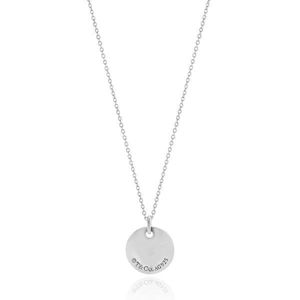 Tiffany & Co. Sterling Silver Disc Necklace