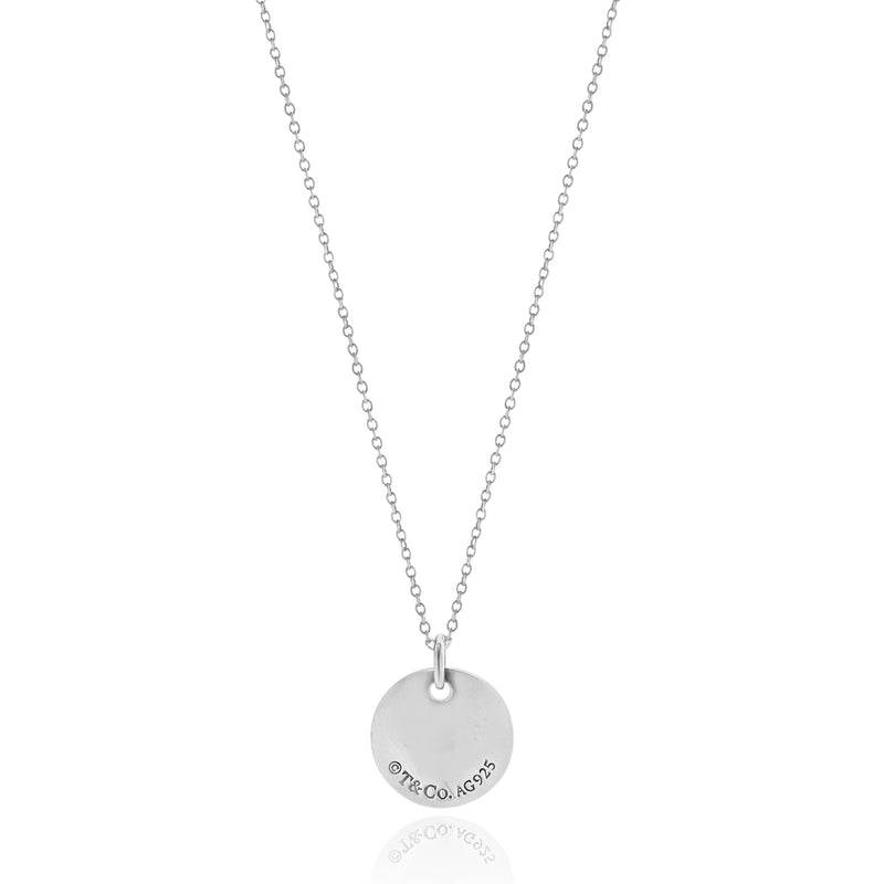 Tiffany & Co. Sterling Silver Disc Necklace