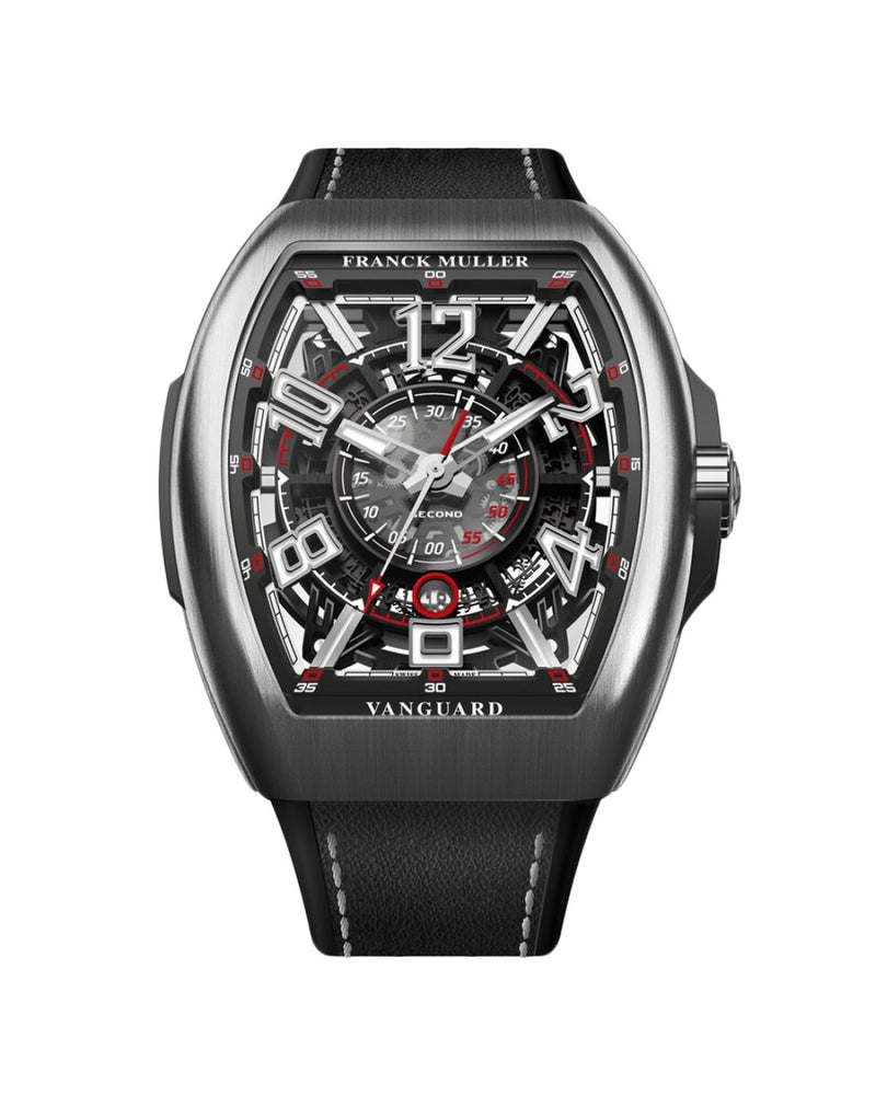 Franck Muller Vanguard Racing Skeleton V 45 SC DT SQT RCG TT BR NR E.D. Marshall Jewelers