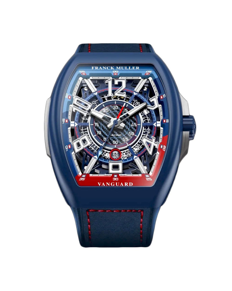 Franck Muller Vanguard Bill Auberlen Skeleton Titanium V45SCSQTRCGBAMTBLAC