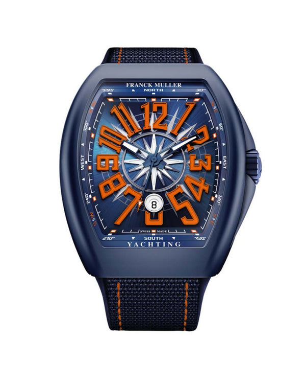 Franck Muller Vanguard Yachting Ceramic V45SCYACHCRBLMCBLOR –