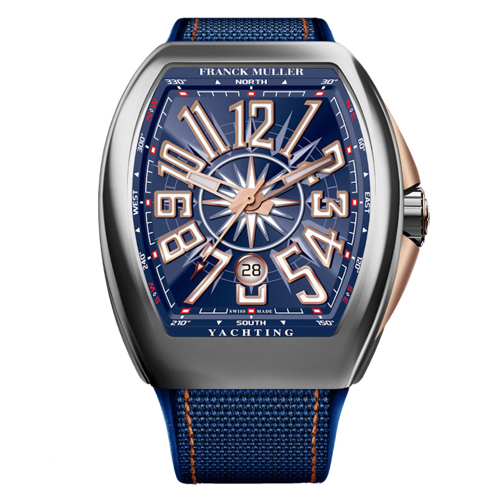 Franck Muller Vanguard Yachting Stainless Steel V45SCYACHTSTG5NBL