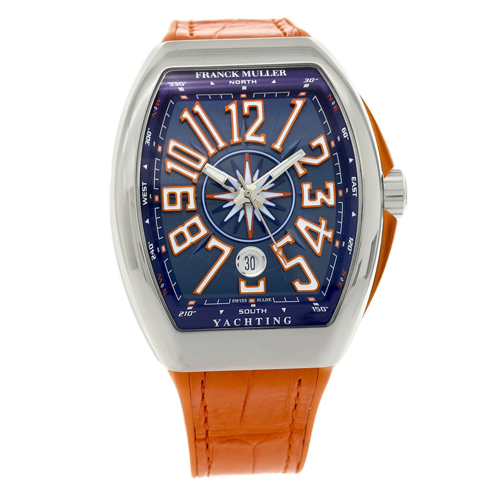 Franck Muller Vanguard Yachting 42.5MM Stainless Steel Automatic V43SCYACHTACBL-OR