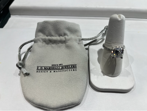 4.01 ct. GIA F VS2 Cushion Cut