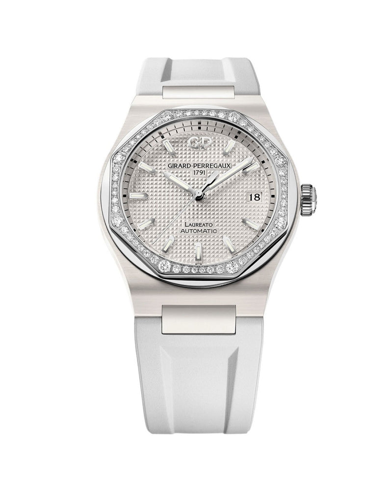 Girard-Perregaux Laureato 38mm Ceramic Diamonds 81005D82A732-FK7A