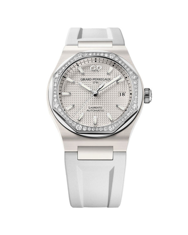 Girard-Perregaux Laureato 38mm Ceramic Diamonds 81005D82A732-FK7A