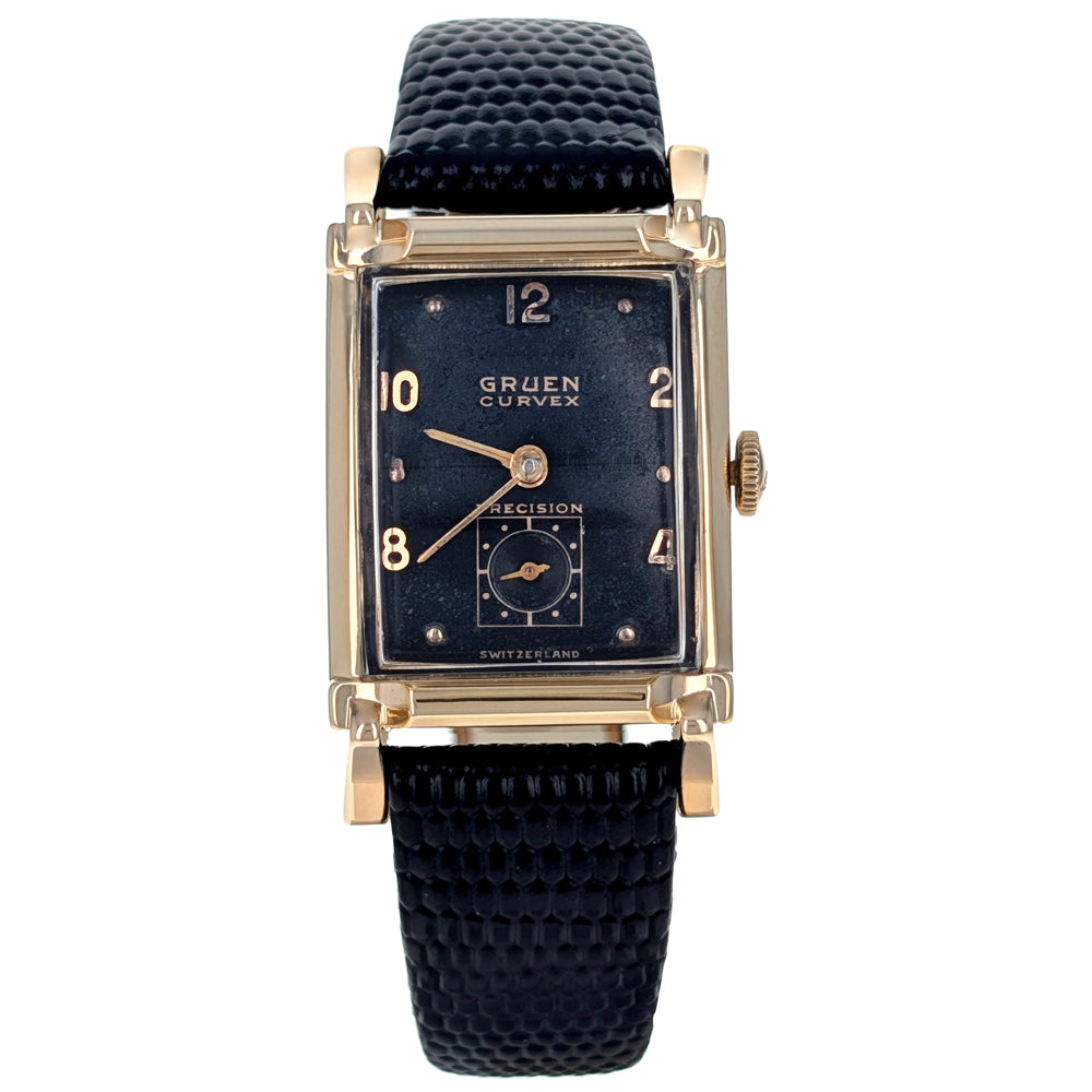 Gruen Curvex Precision Vintage Yellow Gold