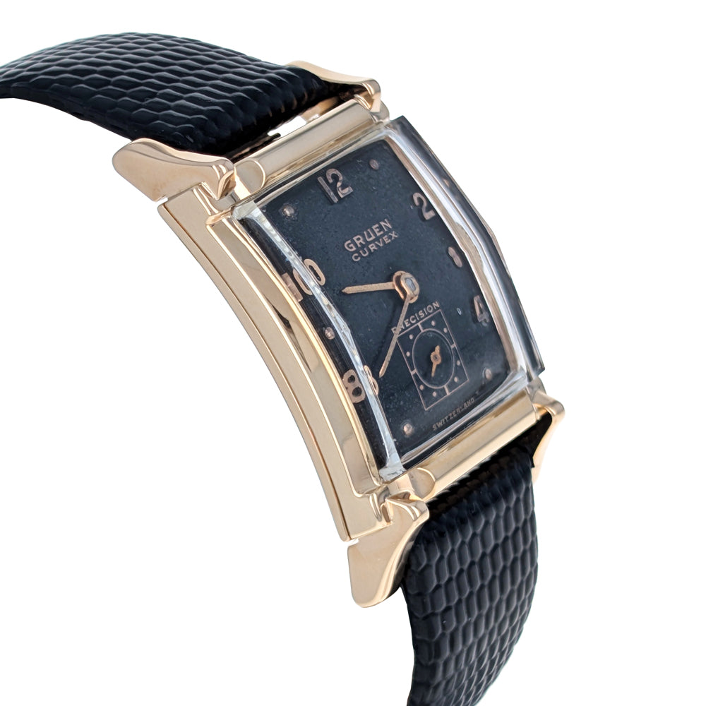 Gruen Curvex Precision Vintage Yellow Gold