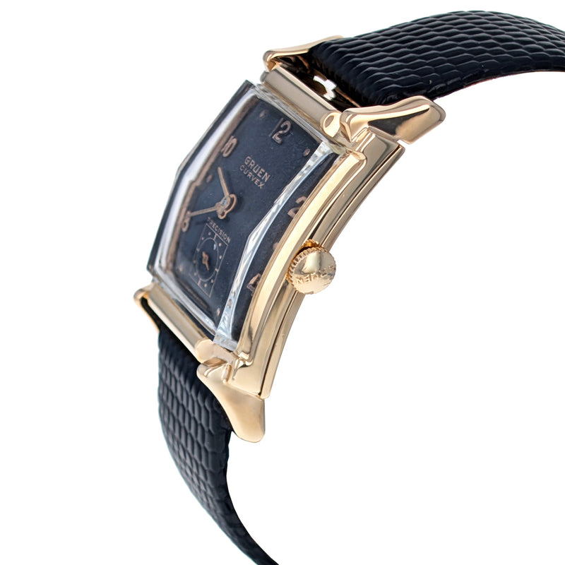 Gruen Curvex Precision Vintage Yellow Gold