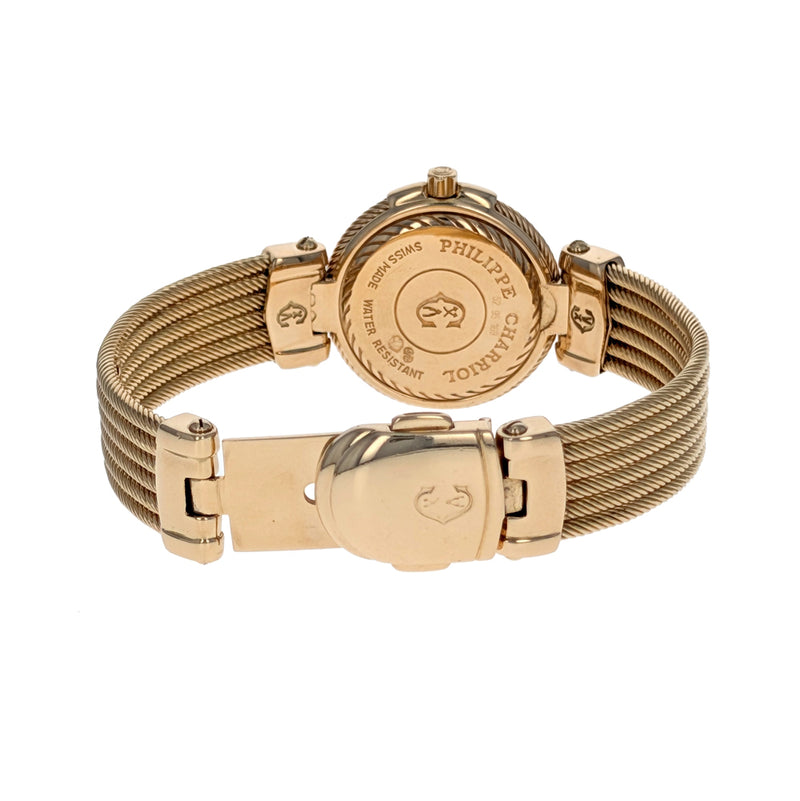 Philippe Charriol 26mm Yellow Gold Diamonds