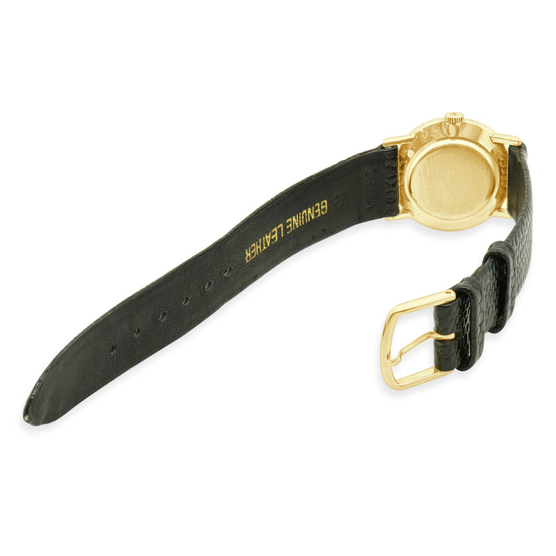 Universal Geneve 14 Karat Yellow Gold Coin Dial Watch