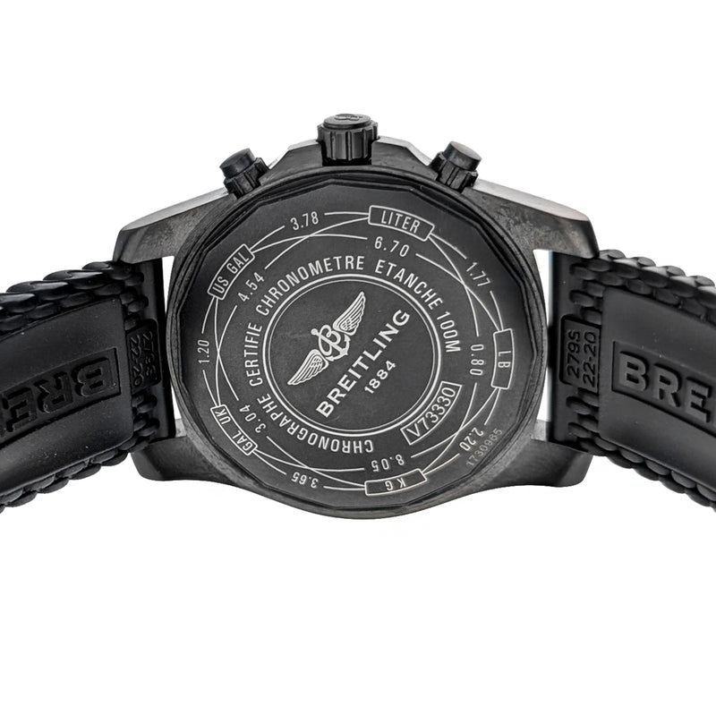 Breitling Chronospace Evo Night Mission 43mm Black Titanium V73330