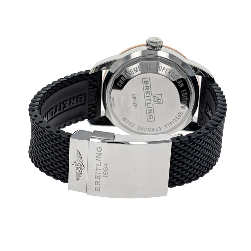 Breitling Superocean Heritage B20 Automatic 44 Stainless Steel Rose Gold UB2030