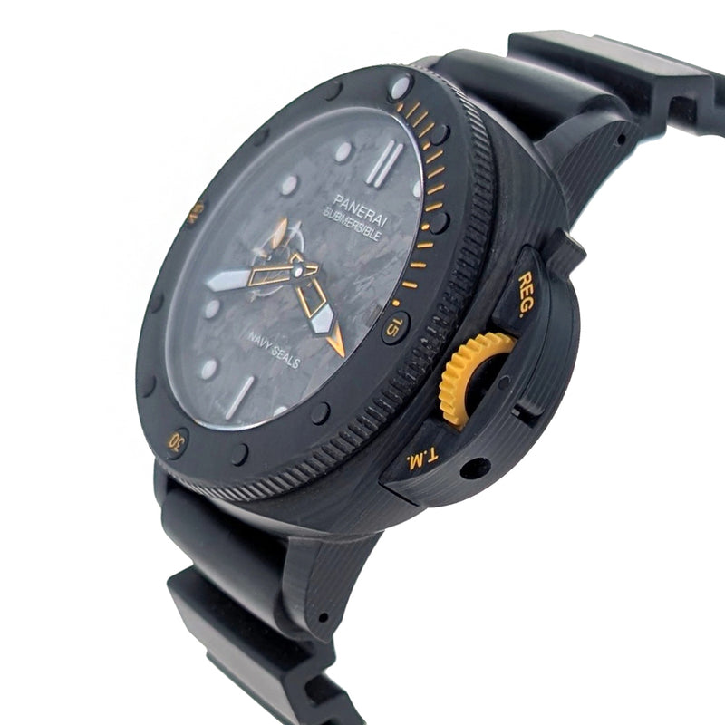 Panerai Submersible GMT U.S. Navy Seals Carbtech Limited Edition PAM01324