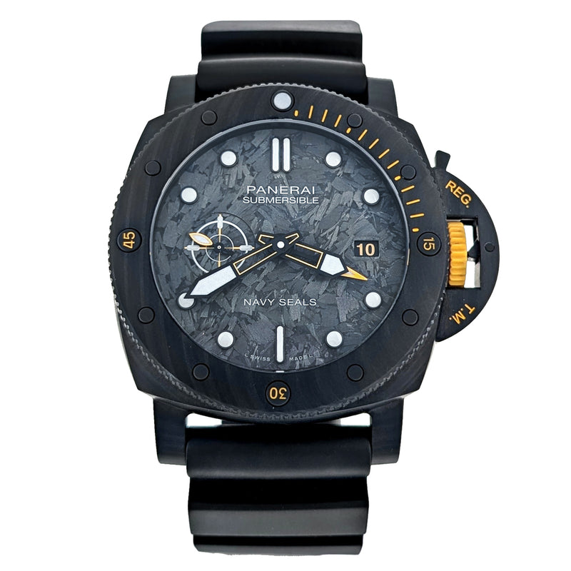 Panerai Submersible GMT U.S. Navy Seals Carbtech Limited Edition PAM01324