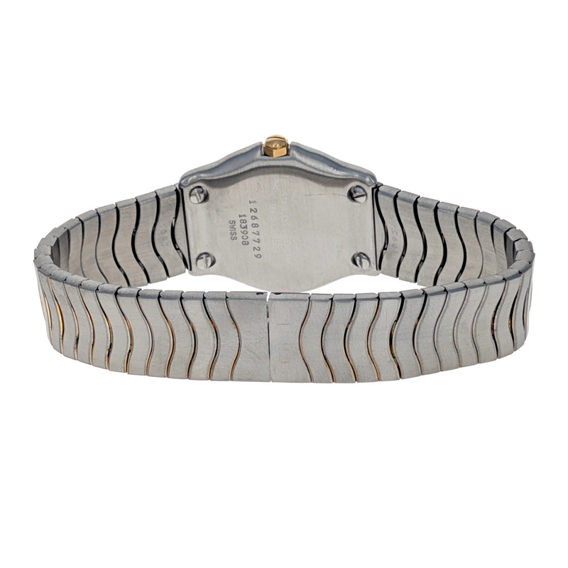 Ebel Sport Classic Lady Wave 27mm Stainless Steel Yellow Gold 183908