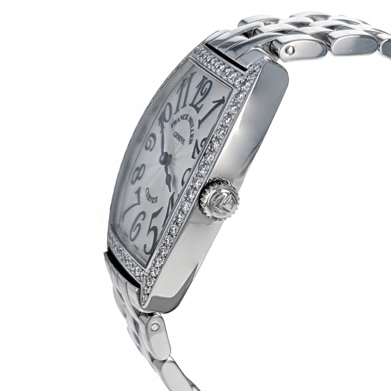 Franck Muller Cintree Curvex Classic 29mm Stainless Steel Diamonds 7502QZDPACBACE