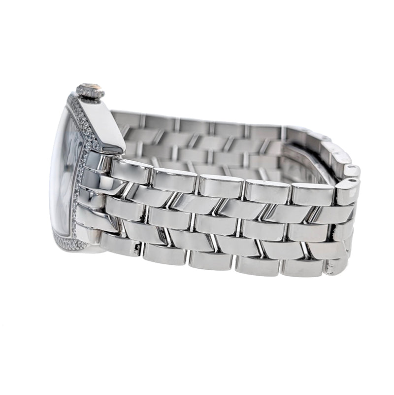 Franck Muller Cintree Curvex Classic 29mm Stainless Steel Diamonds 7502QZDPACBACE