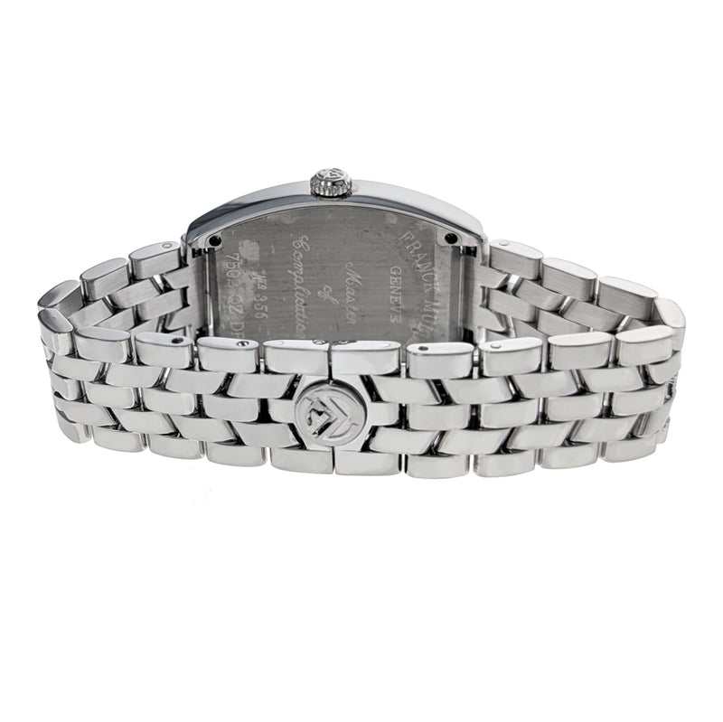 Franck Muller Cintree Curvex Classic 29mm Stainless Steel Diamonds 7502QZDPACBACE