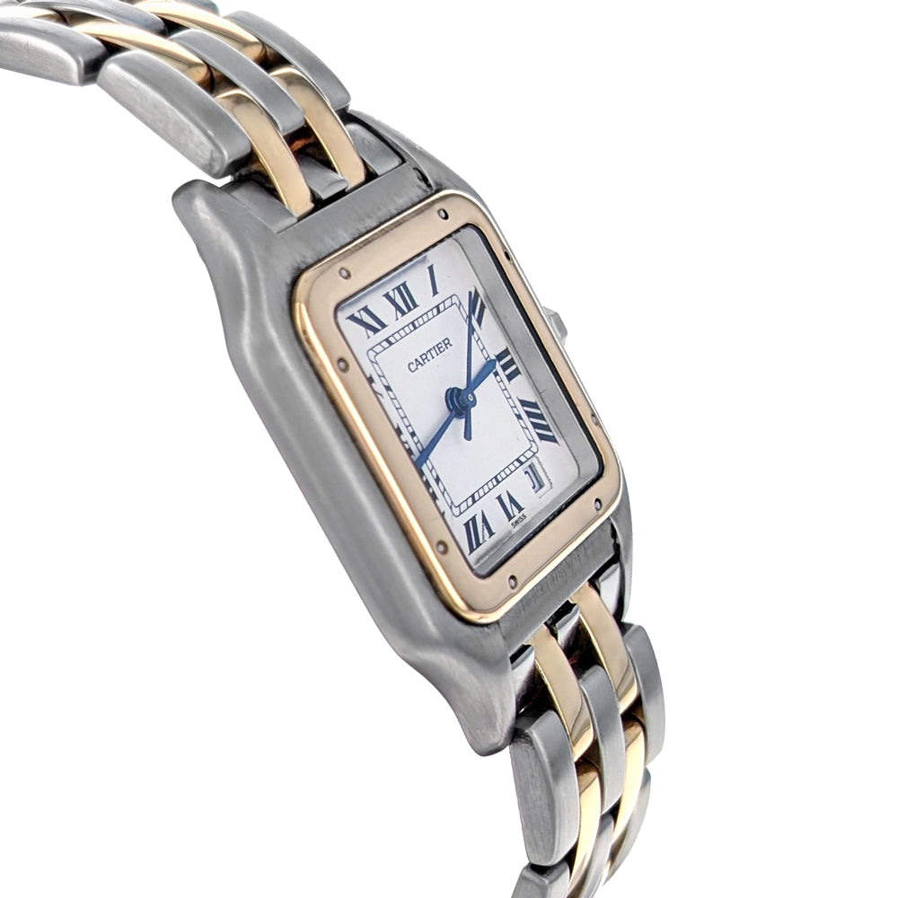 Cartier Panthere Stainless Steel Yellow Gold Medium 1100