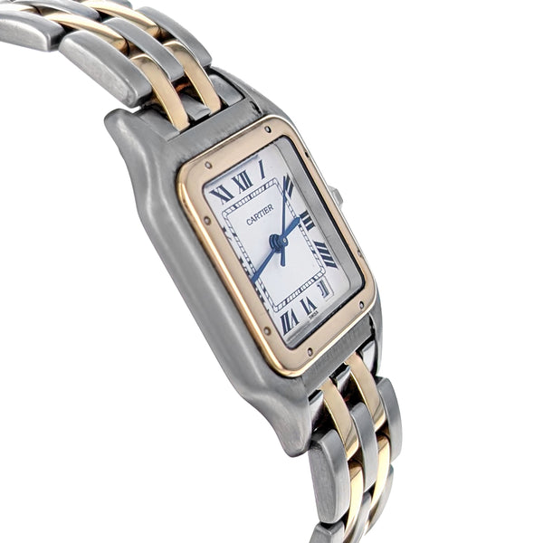 Cartier Panthere Stainless Steel Yellow Gold Medium 1100