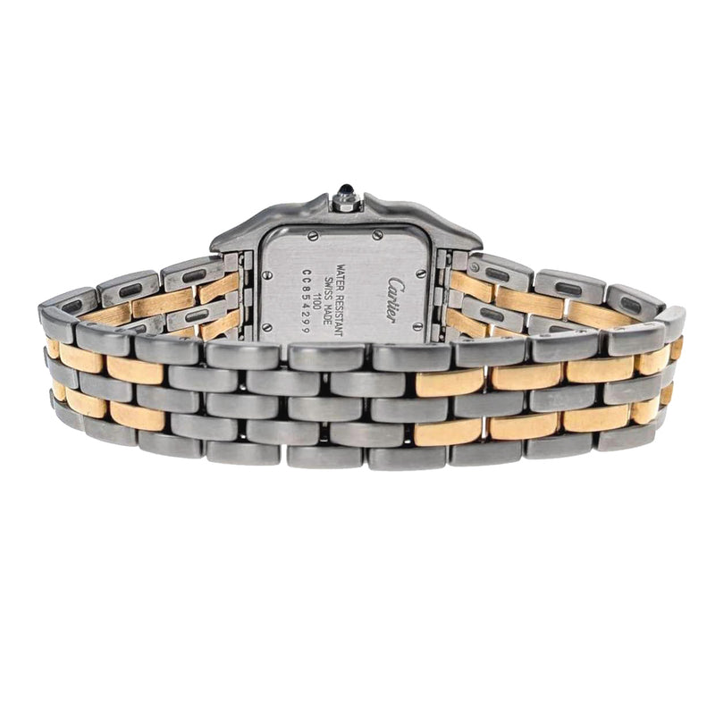 Cartier Panthere Stainless Steel Yellow Gold Medium 1100