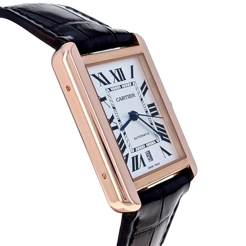 Cartier Tank Solo Automatic Rose Gold Large Model 3799