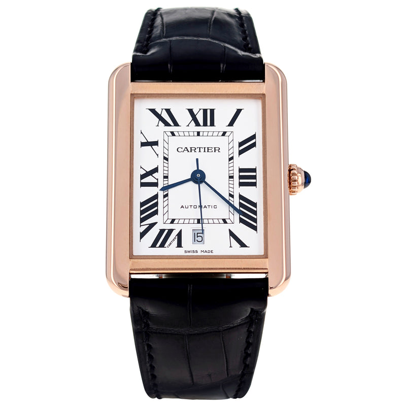 Cartier Tank Solo Automatic Rose Gold Large Model 3799