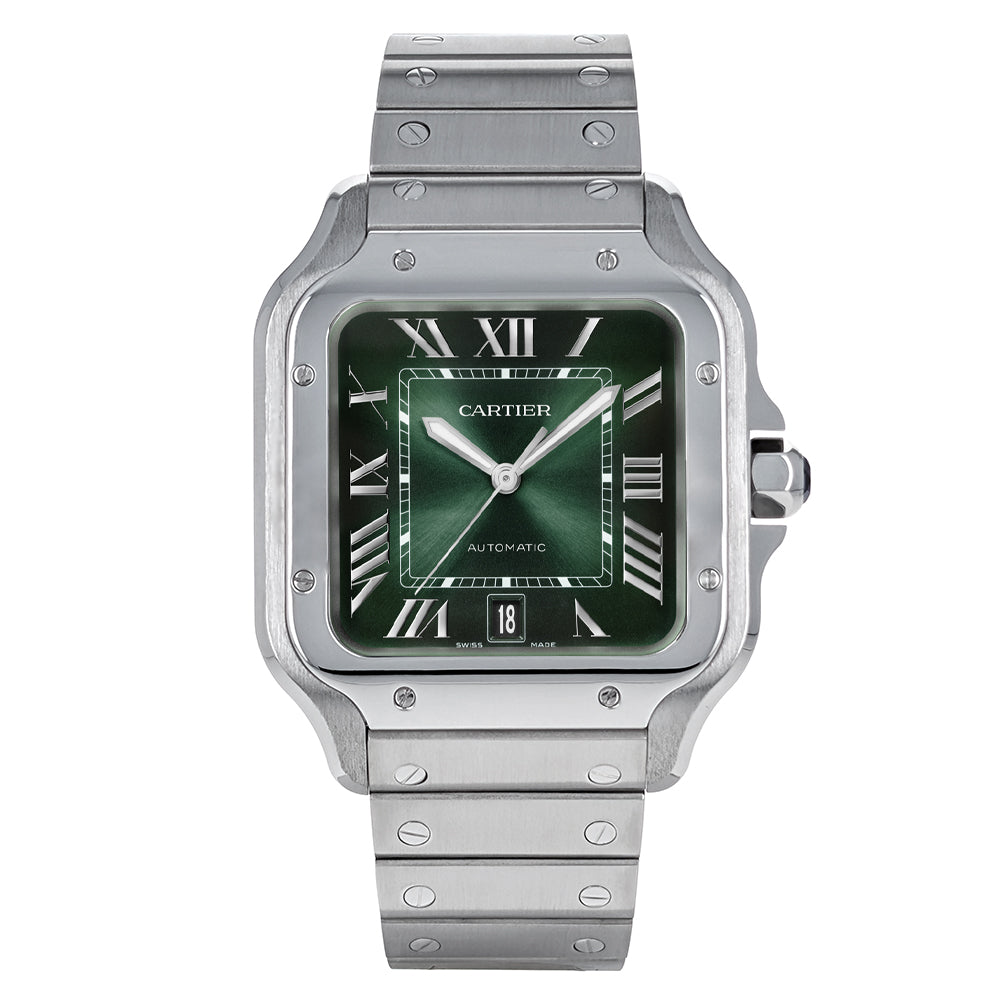 Santos de Cartier Large Model 39.8mm Stainless Steel WSSA0062  4072