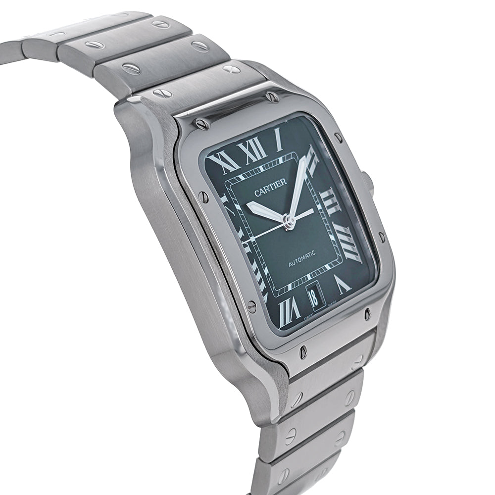 Santos de Cartier Large Model 39.8mm Stainless Steel WSSA0062  4072