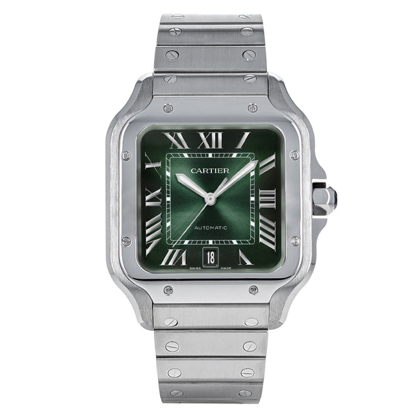 Santos de Cartier Large Model 39.8mm Stainless Steel WSSA0062  4072