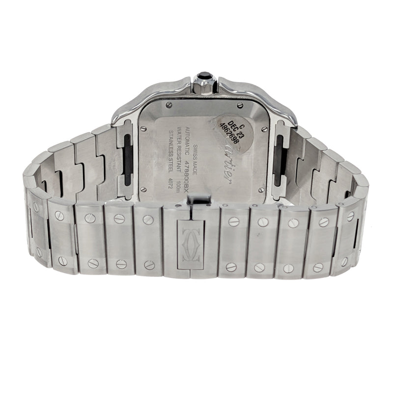 Cartier Santos De Cartier Stainless Steel ADLC Large Model WSSA0037