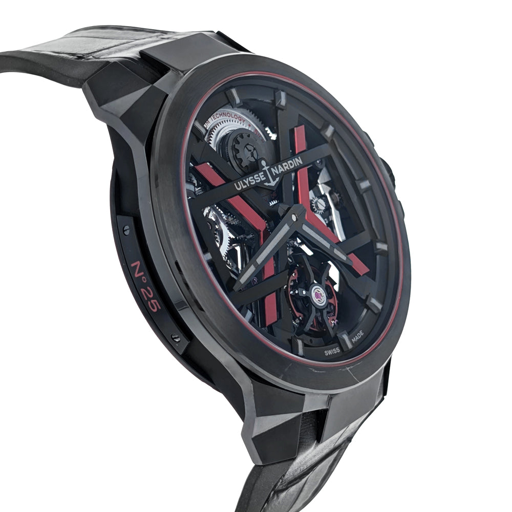 Ulysse Nardin Blast Tourbillon 45mm Titanium / Black DLC 1723-400/BLACK