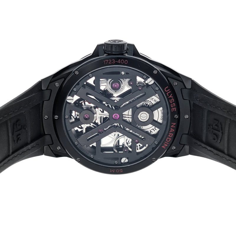 Ulysse Nardin Blast Tourbillon 45mm Titanium / Black DLC 1723-400/BLACK