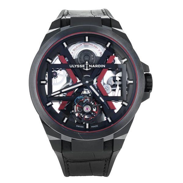 Ulysse Nardin Blast Tourbillon 45mm Titanium / Black DLC 1723-400/BLACK