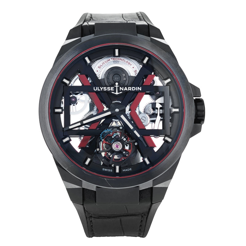 Ulysse Nardin Blast Tourbillon 45mm Titanium / Black DLC 1723-400/BLACK