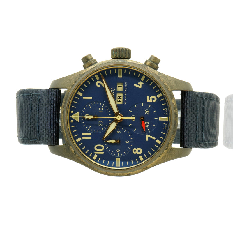IWC Bronze Pilots Chronograph Watch 41mm