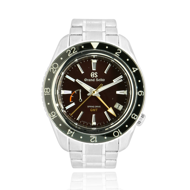 Grand Stainless Steel Spring Drive GMT 44mm