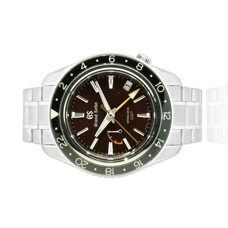 Grand Stainless Steel Spring Drive GMT 44mm