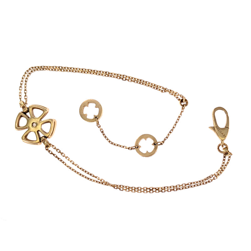 Bvlgari Yellow Gold & Diamond Fiorever Bracelet