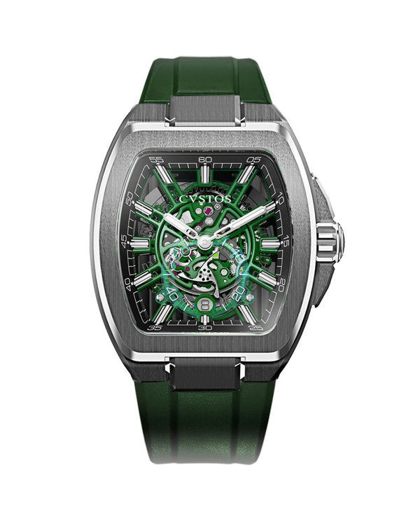 Cvstos Metropolitan PS Titanium / SQLT Green Limited Edition F00103.4217001