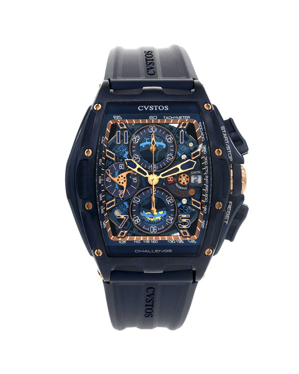 Cvstos Challenge Chronograph-S Blue Steel B00107.4103001