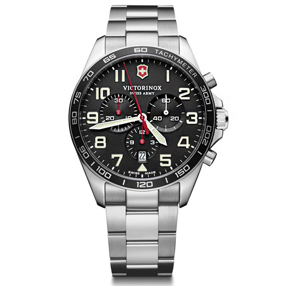 Victorinox Fieldforce Chronograph 42mm Stainless Steel 241855